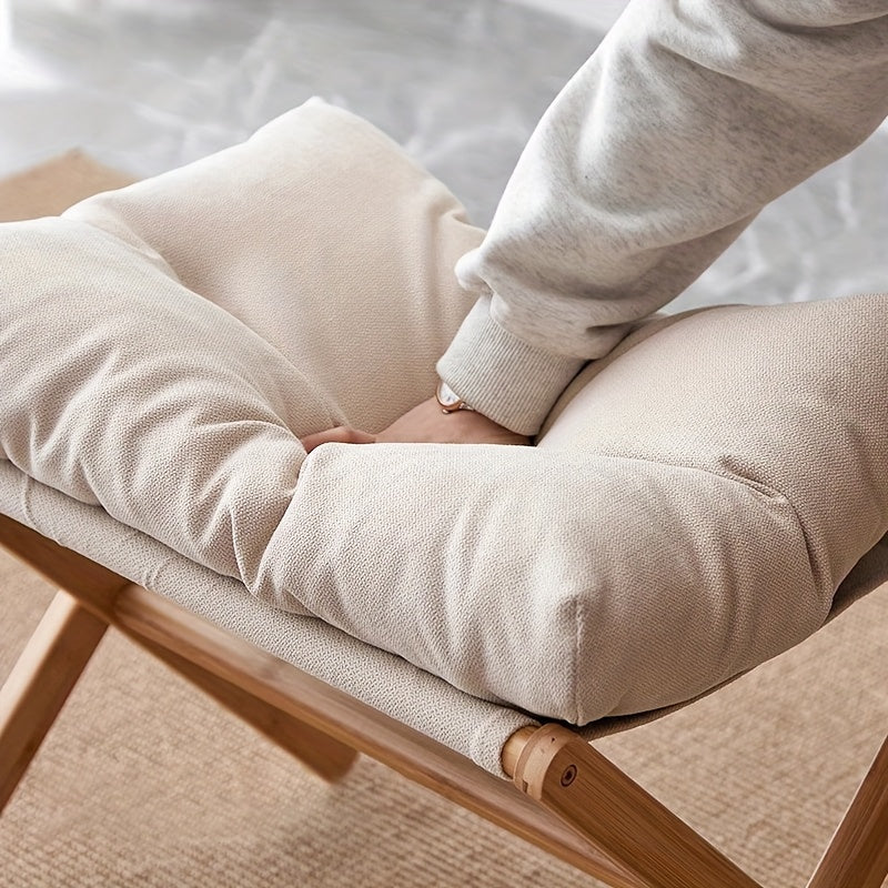 Lichtgewicht Opvouwbare Bamboe Voetsteun – Comfortabel en Praktisch voor Thuis en Kantoor