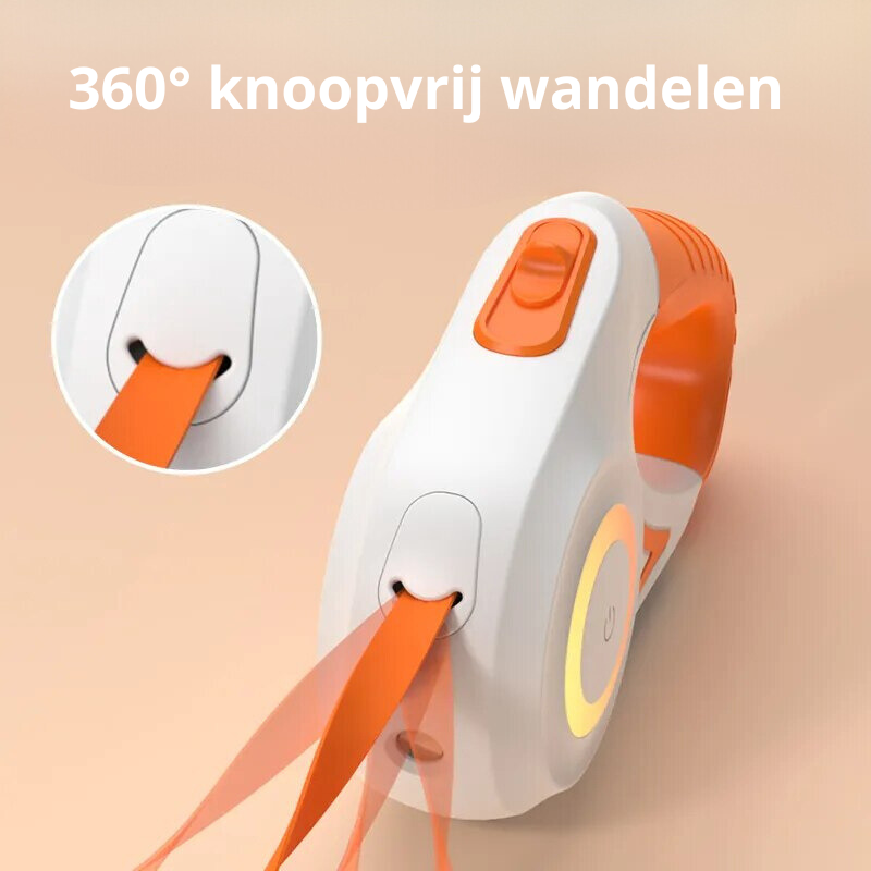 Gloeiende Hondenriem met Zaklamp – GlowGuard