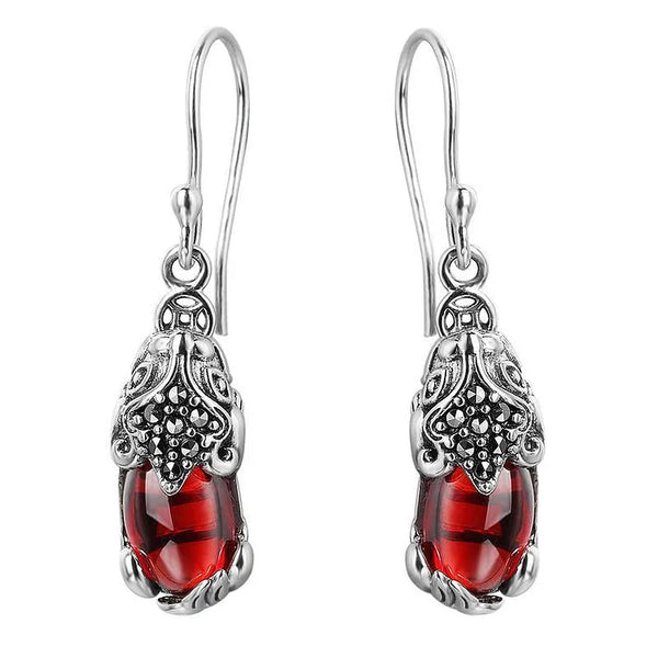 Zilveren Oorbellen met Mythisch Dier – Aelora