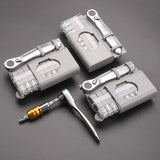 MiniRatch Set | Krijg kleine doe-het-zelf reparaties onder de knie met deze Ratelsleutelset!
