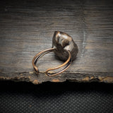 Natuurlijke Ruwe Steen Verjaardagsring – Selina