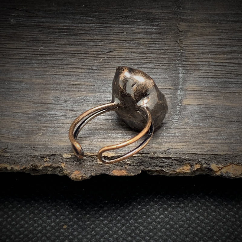 Natuurlijke Ruwe Steen Verjaardagsring – Selina