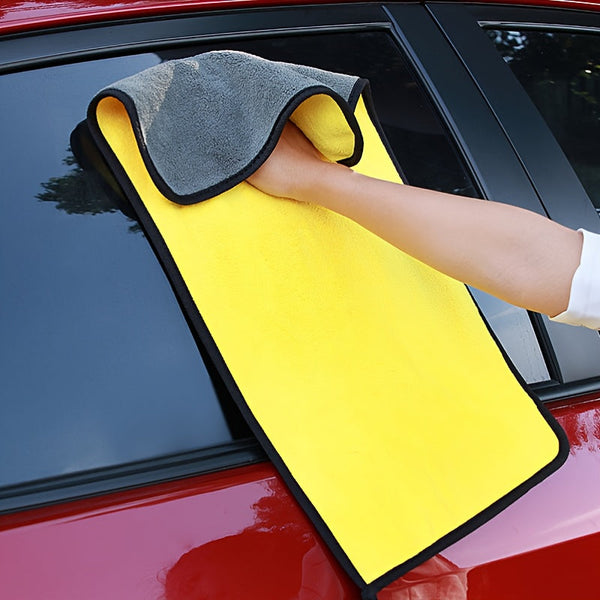 Dubbelzijdige Koraalvlies Autowashhanddoek – Zacht en Absorberend voor Glans