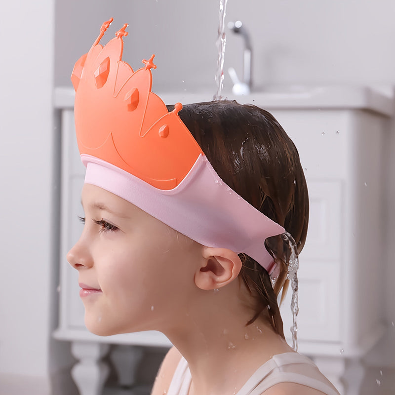 Douchekap voor Kinderen met Oorpuntbescherming - Waterdichte en Verstelbare Badmuts voor Veilig Baden