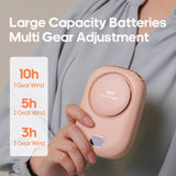 USB Oplaadbare Mini Nekventilator – Lichtgewicht met Verstelbare Snelheden