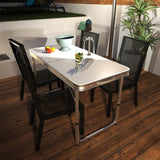 Opvouwbare Kampeertafel - Lichtgewicht en Draagbaar, Ideaal voor Feesten en Buitenactiviteiten