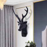 3D Hertenkop Sculptuur voor een Majestueuze Sfeer – RegalDeer