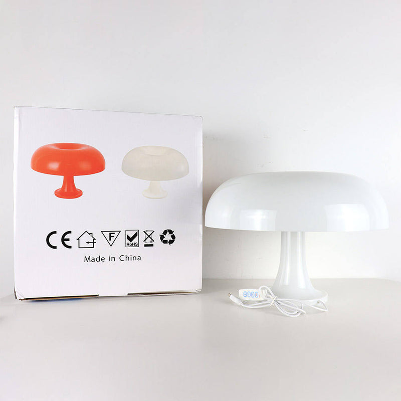 Minimalistische Paddenstoel Tafel Lamp – Scandinavisch Geïnspireerd LED Ontwerp met Dimming