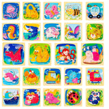 Houten Dierenpuzzels voor Kinderen - Educatief en Leuk