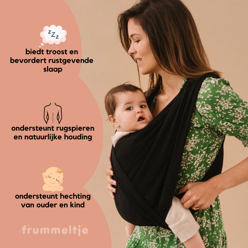 Rugondersteunende Babydrager - CuddleWrap