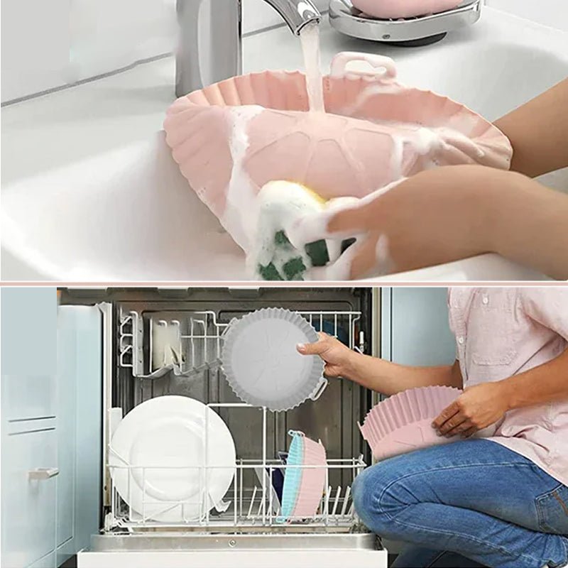 Baking Tray | Herbruikbaar Siliconen Airfryer Bakje
