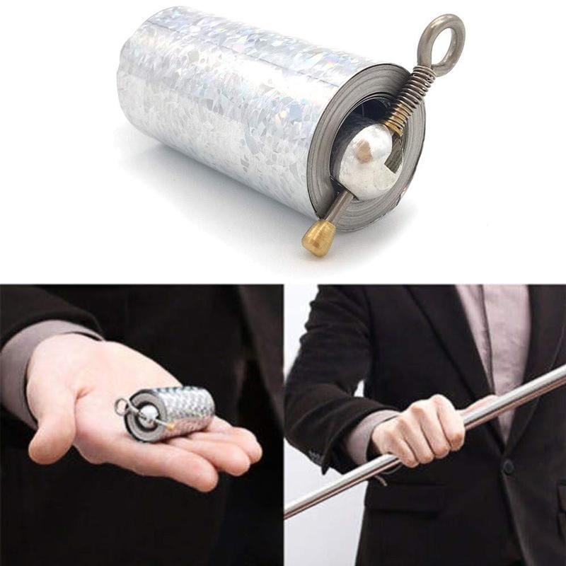 Draagbare metalen stok voor zelfverdediging en goochelen