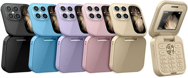 Compacte Opvouwbare Mini-telefoon – FlipLite