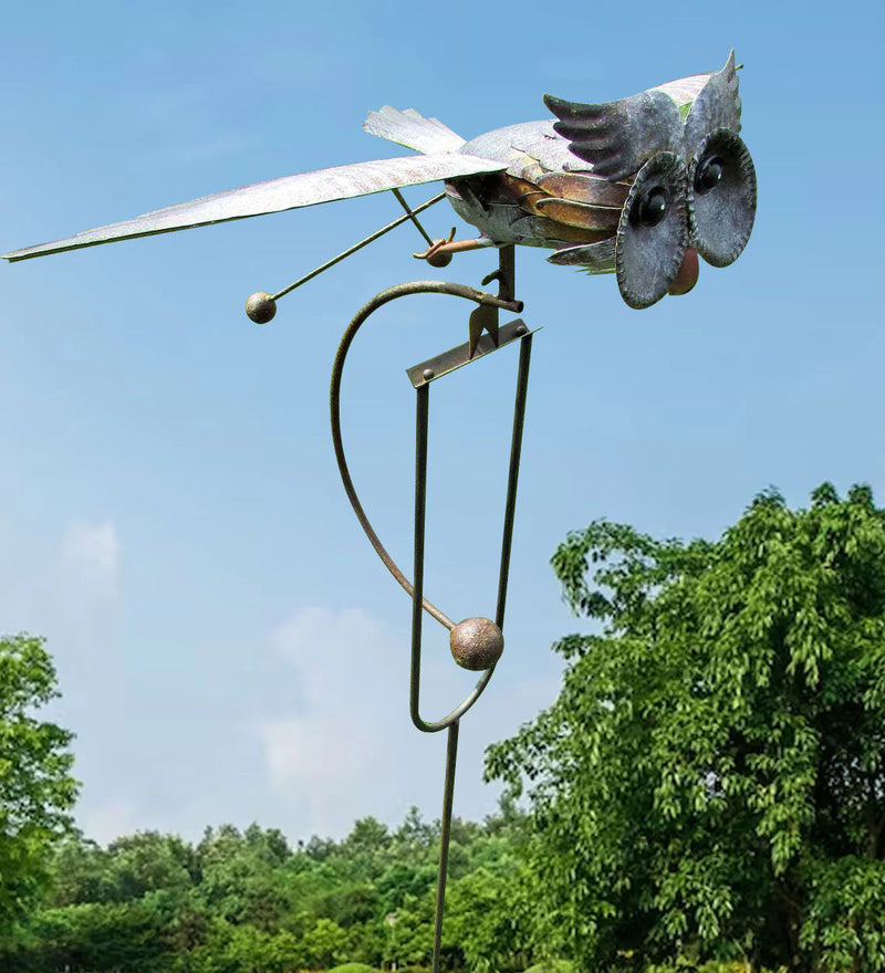 Metalen Vogel Windgenerator - Decoratieve Tuinornamenten