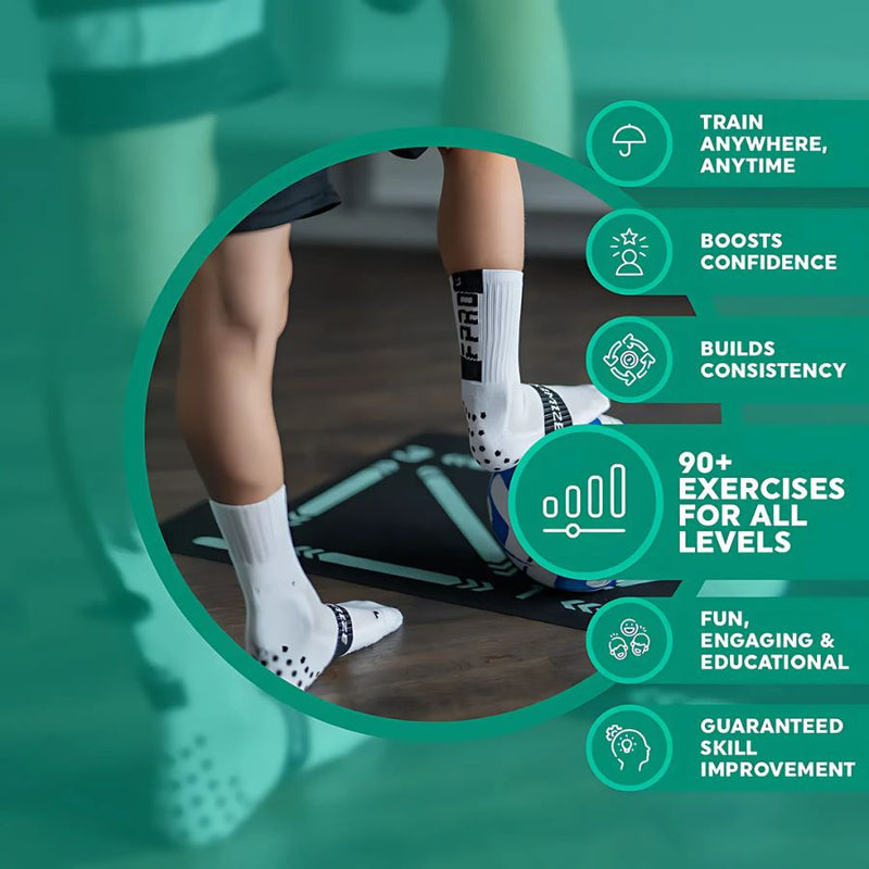 FootSkill Trainingsmat | Sport & training | Voetbal trainingsmat met bijbehorend videoprogramma