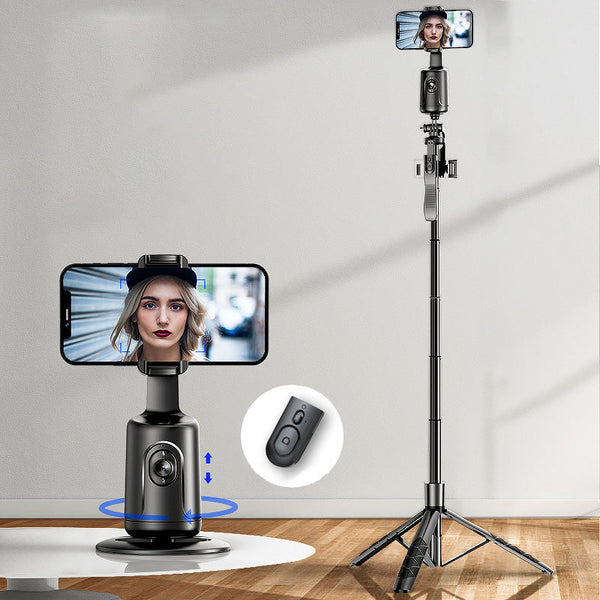 📸360° Draai Smart Auto Gezichtsobject Volg Houder