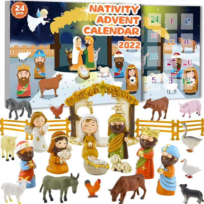 Kerst Nativity Adventskalender - Voor een magische kerstervaring