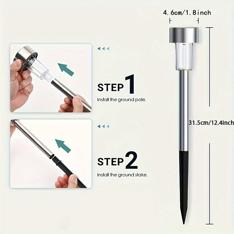 SolarBeam Sensor Tuinlampen Set – Voor stijlvolle buitenverlichting