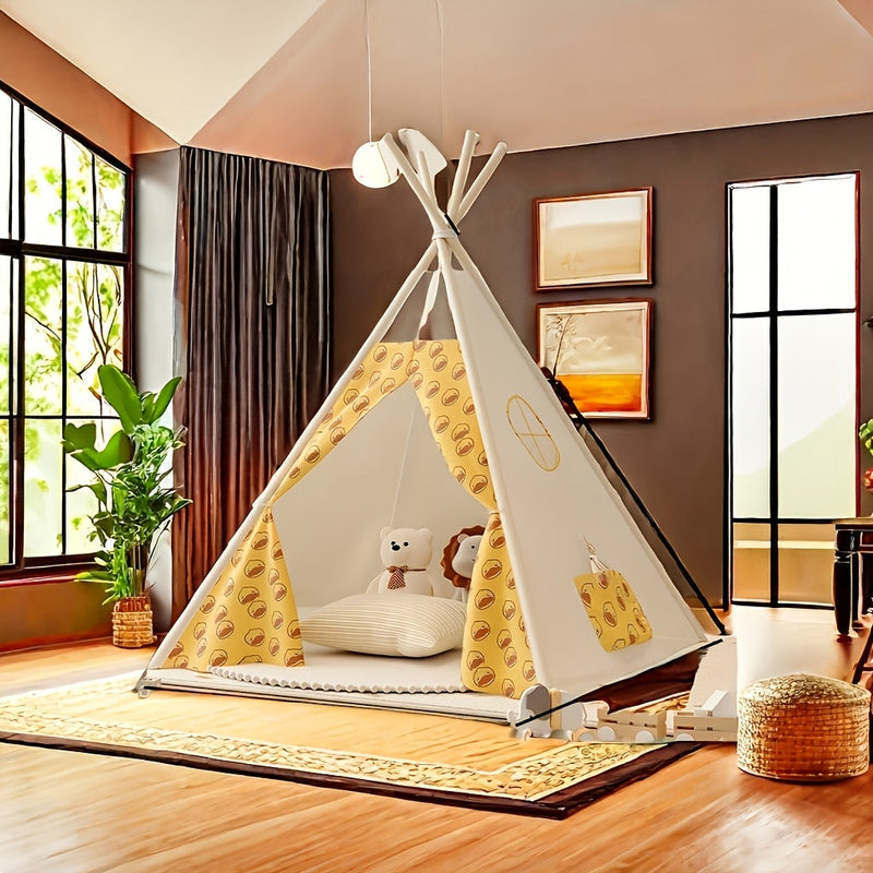 KiddieTipi Multifunctionele Tipi Tent - Zachte Tenten voor Binnen en Buiten