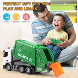 EcoTruck RC Vuilniswagen - Realistische Speelgoedwagen met Licht & Geluid