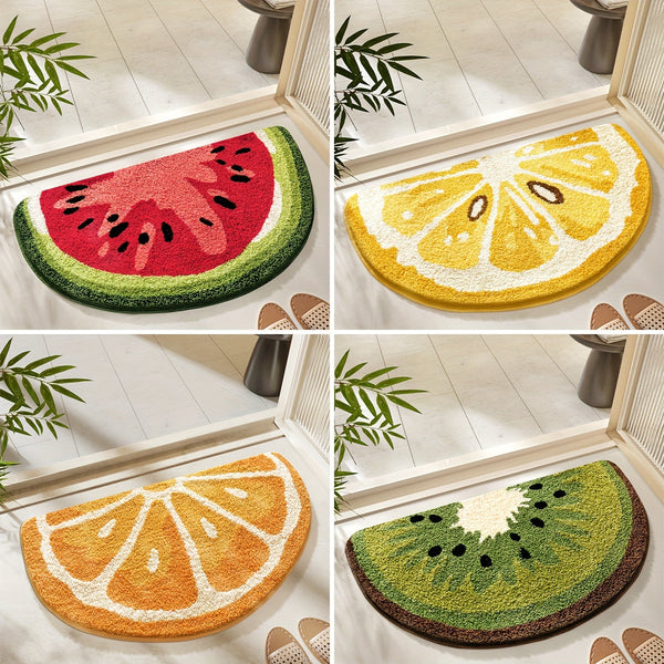 Fruit geïnspireerd Badkamer Tapijt – Zacht en Absorberend