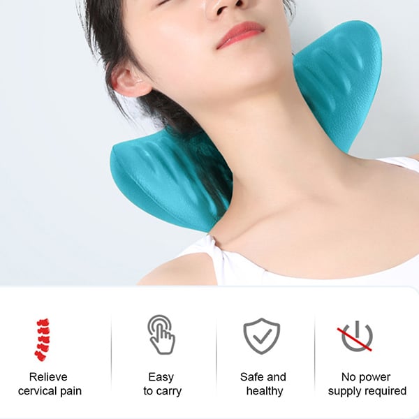 Ergonomisch Nackenmassagekussen zonder stroom – NeckEase Stretch