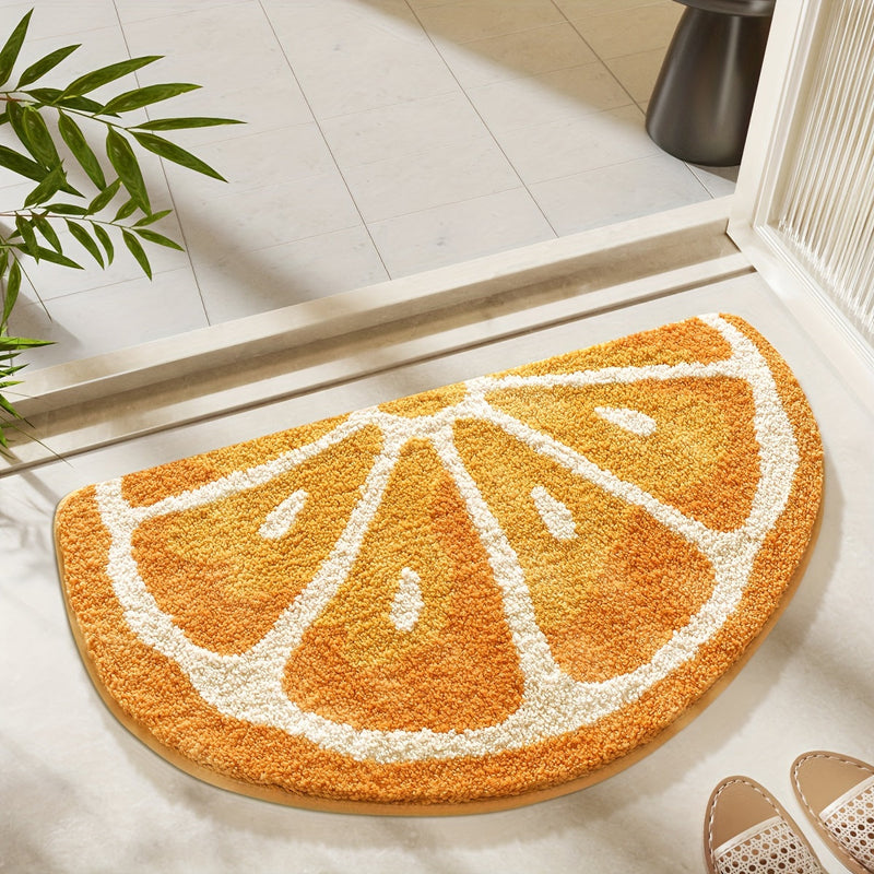Fruit geïnspireerd Badkamer Tapijt – Zacht en Absorberend