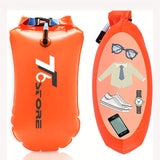 20L Waterdichte Zwemboei met Opbergruimte – Veilig en Praktisch voor Open Water Zwemmen