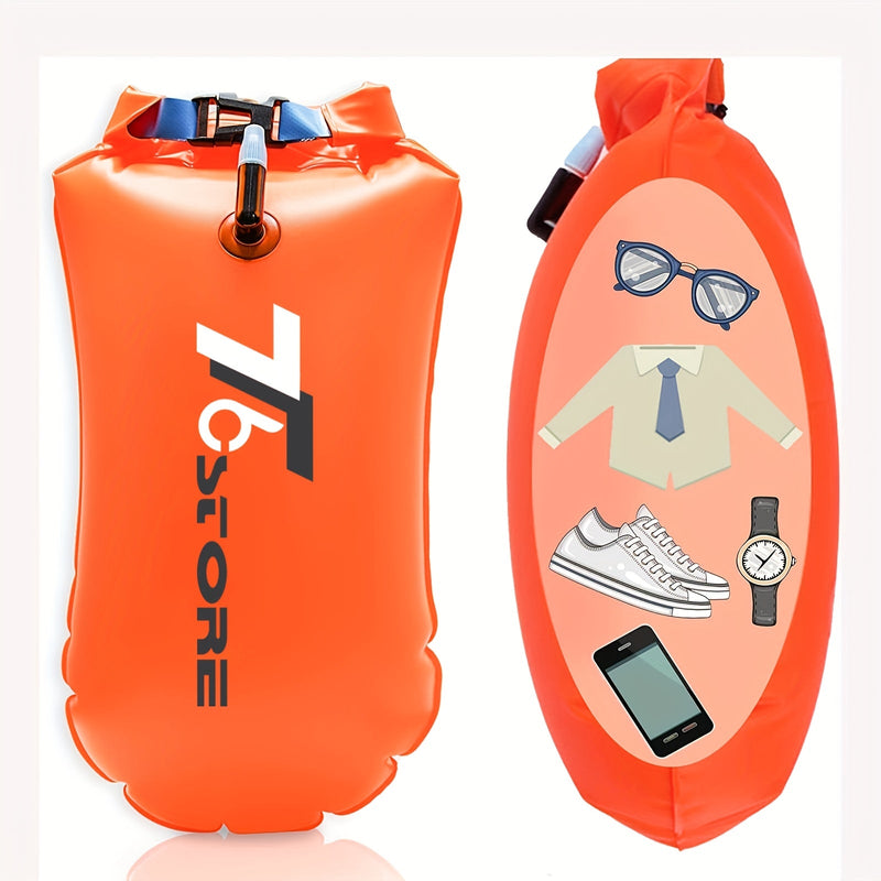 20L Waterdichte Zwemboei met Opbergruimte – Veilig en Praktisch voor Open Water Zwemmen
