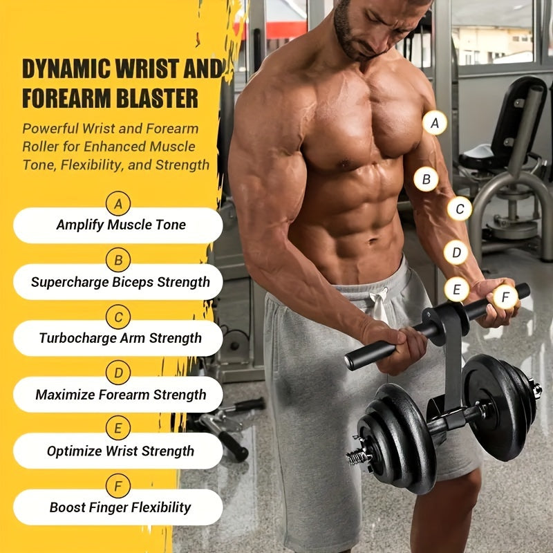 Pols- en Onderarmversterker - Krachttrainingsapparaat voor Spierontwikkeling en Fitness