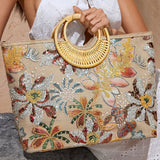 Floral Elegance Tote – Stijlvol en Praktisch