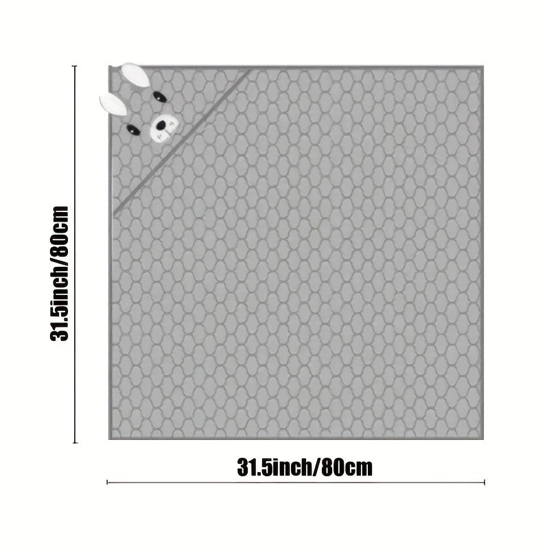 Zachte Kinder Capuchon Handdoek met Dierenontwerp - Absorberend en Comfortabel