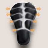 AirSeat | Comfortabel Schokdempend Fietszadel | Perfecte Luchtcirculatie | Instelbare Luchtdruk | Anti-slip Siliconen Basis | Droog en Zacht Zitten | Ideaal voor Lange Fietstochten | Verkrijgbaar in Maten S en M