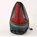 Kleurrijke Ringwerpset – Cones, Ringen en Bonenzakken voor Gezinsplezier