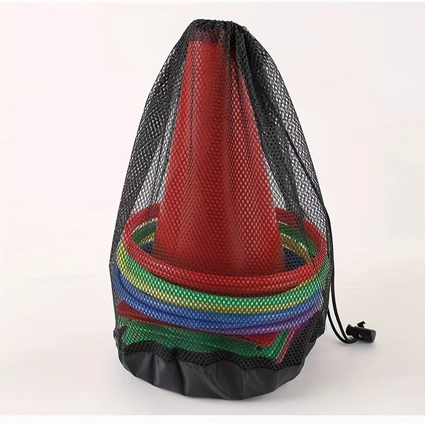 Kleurrijke Ringwerpset – Cones, Ringen en Bonenzakken voor Gezinsplezier