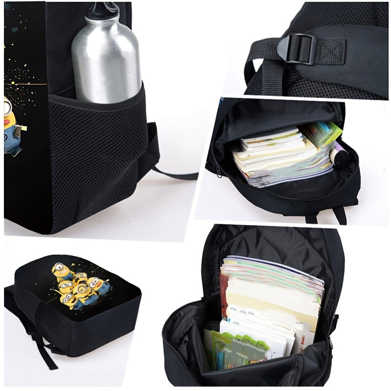 Minions Schoolset - Rugzak, Lunchtas & Etui voor Kinderen
