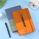 Dikke zakelijke planner 2025 | Agenda | Dagplanner met tijdschema en 365 pagina’s