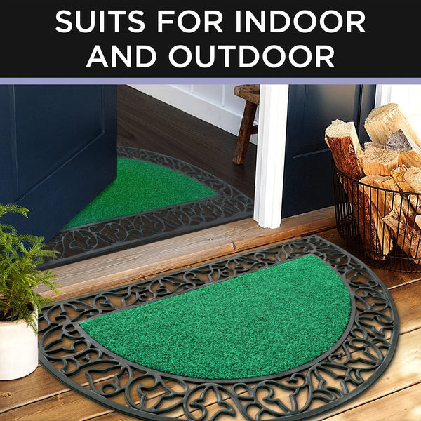 Zware PVC Deurmat – Antislip en Absorberend voor Grote Deuren