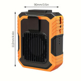 USB Oplaadbare Heupventilator – Draagbaar met Drie Snelheidsinstellingen