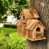 Rustiek Vogelhuisje - Voor een Charmante Tuinervaring