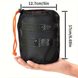 Opvouwbare Kookset van Aluminium Legering – Lichtgewicht en Duurzaam voor Kamperen, Hiking en Picknicken