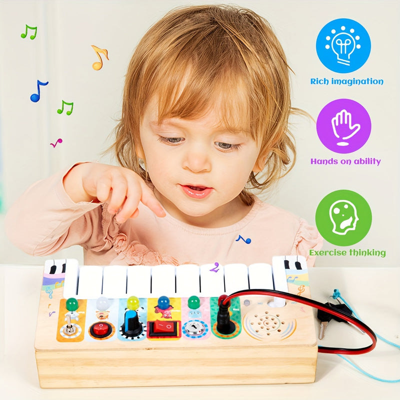 Educatief Muziek Speelbord voor Kinderen - Leren en Spelen met Geluid en Lichten