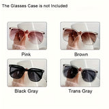 Trendy Gradient Zonnebril voor Dames – Stijlvolle Oplossing voor Zonnige Dagen