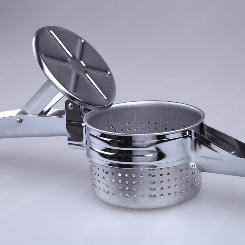 Aardappelstamper Ricer Keukenhulpmiddelen RVS Druk Modder Puree Groente Fruit Pers Maker Knoflookpers