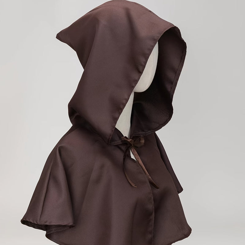 Middeleeuwse Tovenaar Cape - Magische Look voor Verkleedfeest