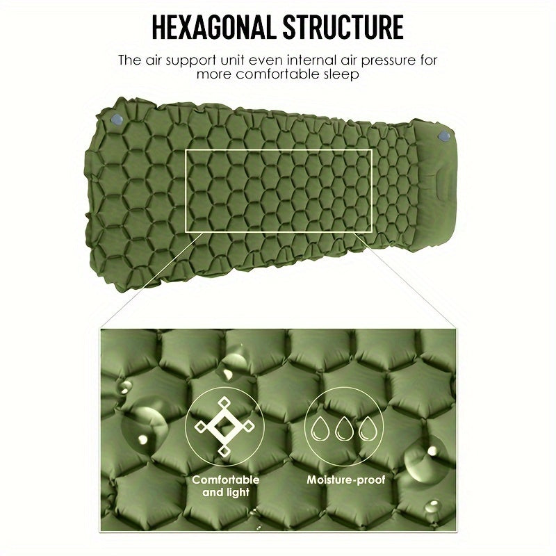 TrailComfort Opblaasbaar Slaapmatje - Lichtgewicht en Compact
