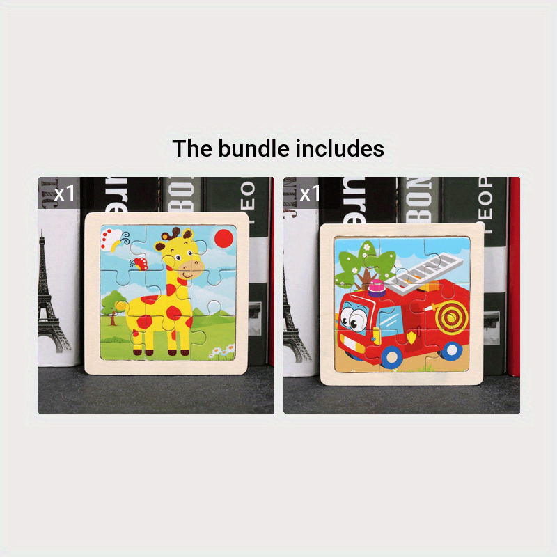 Educatieve Houten Puzzel – Voor jonge ontdekkers