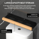 Stijlvolle Wandplank Toiletpapierhouder – Perfect voor Badkamerorganisatie