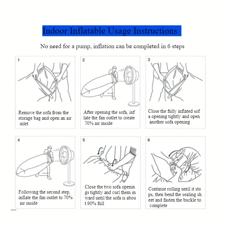 Opblaasbare Outdoor Bank – Comfort en Gemak voor Elk Avontuur