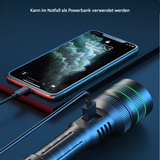 Extreem Heldere en Inzoombare LED-Zaklamp - PowerBeam